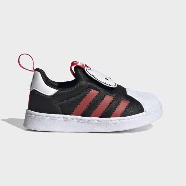 Zapatillas Adidas Superstar Rojas 360