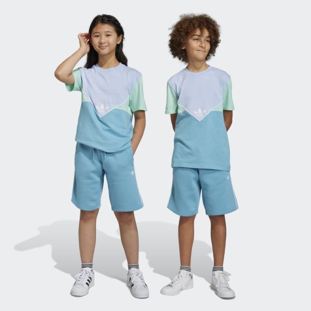 Pantalones Cortos Adicolor Adidas Azul