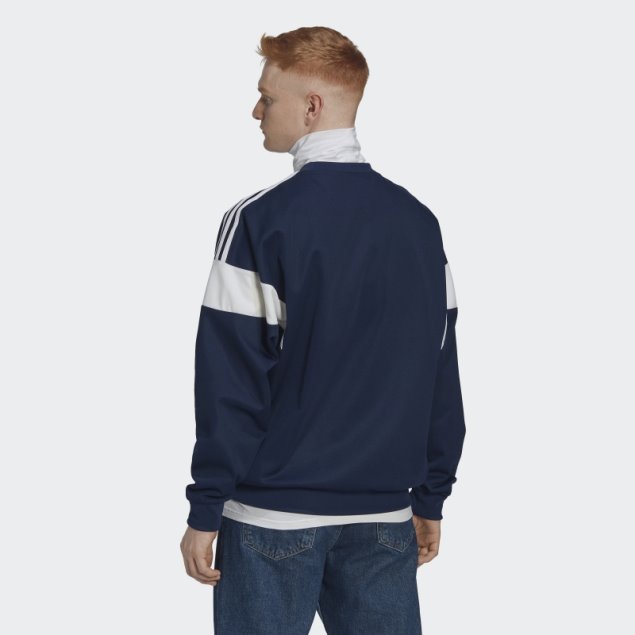Sudadera Adicolor Classics Cut Line Crew Night Indigo Adidas