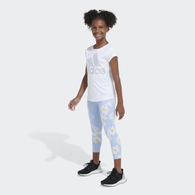 Azul Amanecer Adidas 7 8 Daisy Blur Mallas