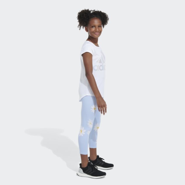 Azul Amanecer Adidas 7 8 Daisy Blur Mallas