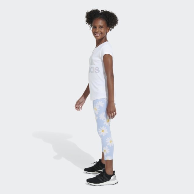 Azul Amanecer Adidas 7 8 Daisy Blur Mallas