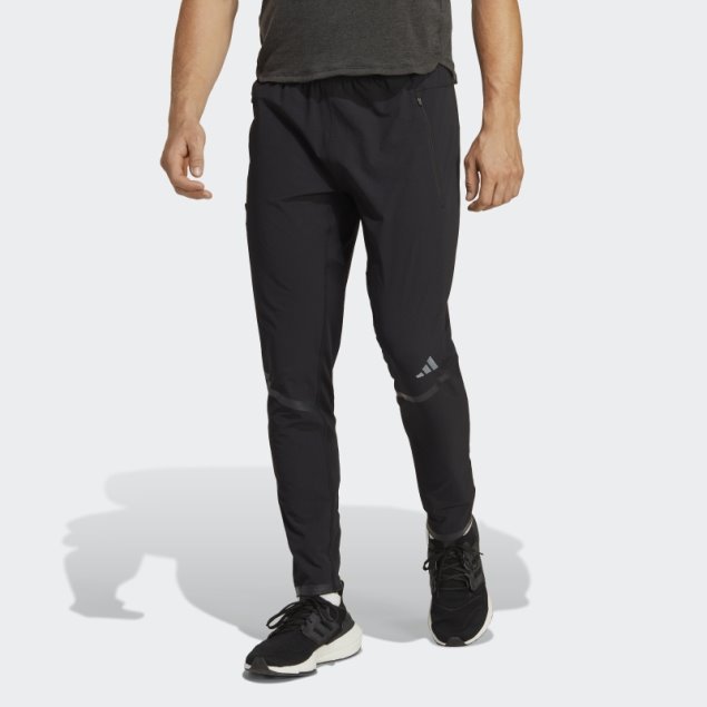 Adidas Diseñado Para Entrenar Pantalones De Entrenamiento De Cordura Negro