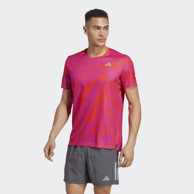 Adidas Own The Run Camiseta De Temporada Fucsia