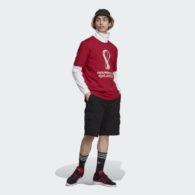 Granate Copa Del Mundo Fifa 2022? Camiseta Con Gráfico Adidas