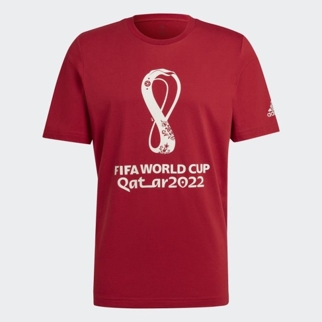 Granate Copa Del Mundo Fifa 2022? Camiseta Con Gráfico Adidas