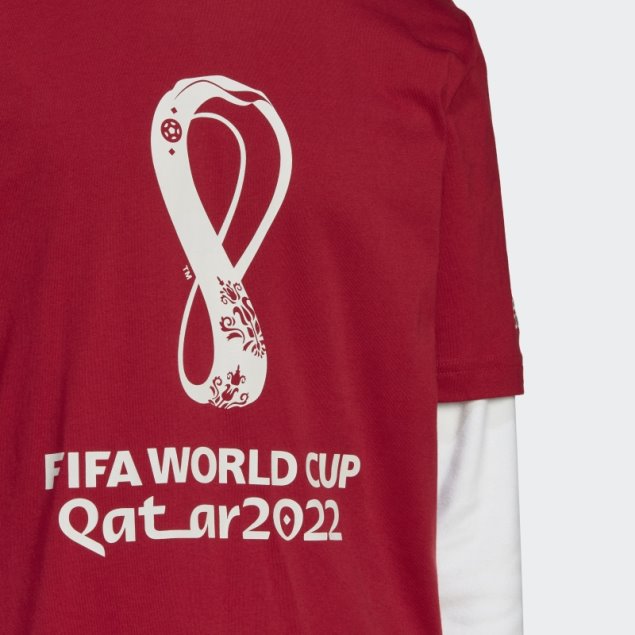 Granate Copa Del Mundo Fifa 2022? Camiseta Con Gráfico Adidas