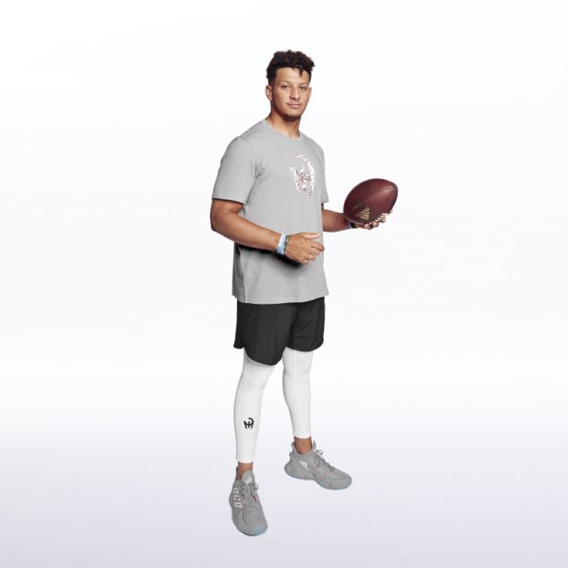 Gris Adidas Mahomes 1 Impact Flx Tiempo De Juego