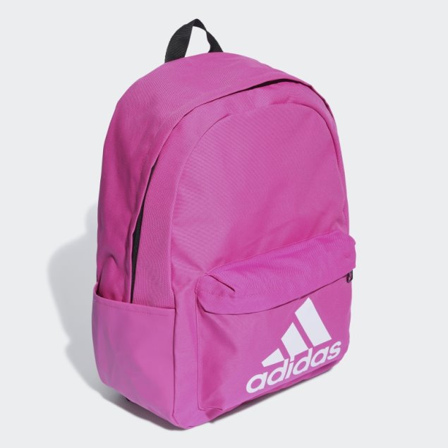Mochila Adidas Classic Insignia De Deporte Fucsia