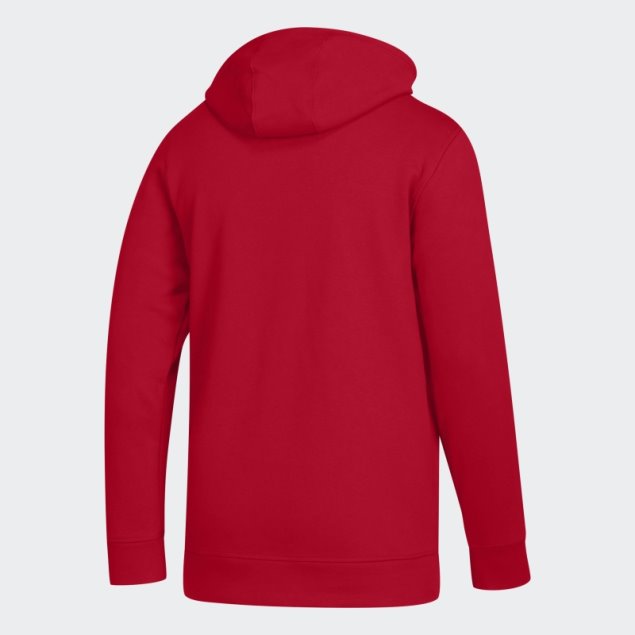 Sudadera Con Capucha Roja Adidas Roja