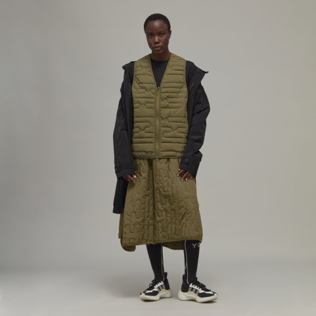 Falda Acolchada De Plumas Clásica Adidas Y-3 De Moda