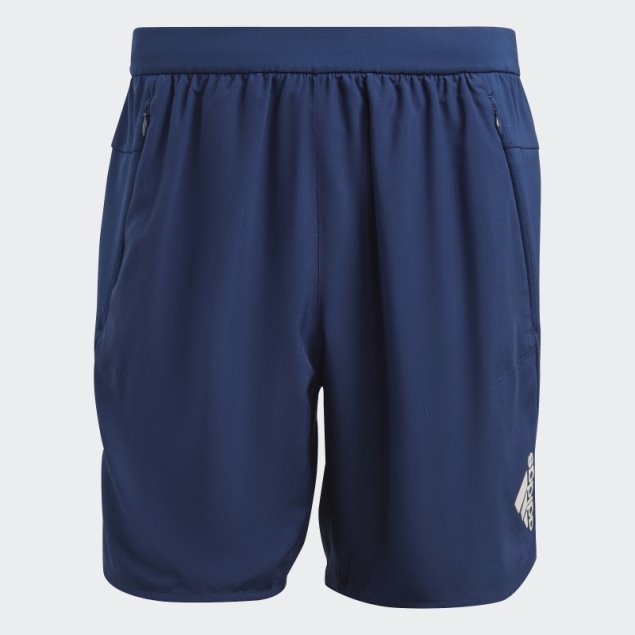 Pantalón Corto Adidas Azul Oscuro Diseñado Para Entrenamiento