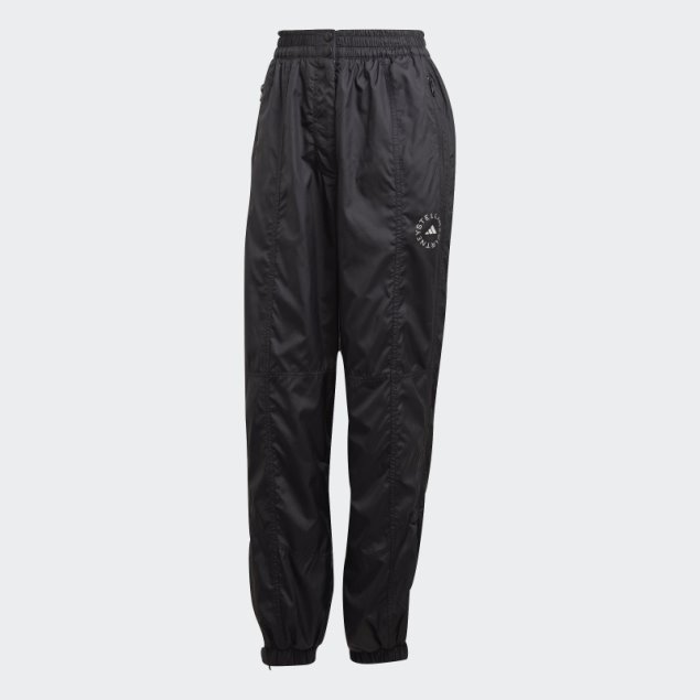 Pantalones Negros De Invierno Adidas By Stella Mccartney Con Forro Tejido
