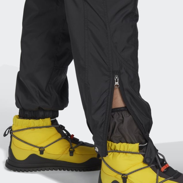 Pantalones Negros De Invierno Adidas By Stella Mccartney Con Forro Tejido