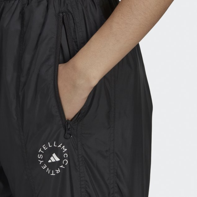 Pantalones Negros De Invierno Adidas By Stella Mccartney Con Forro Tejido