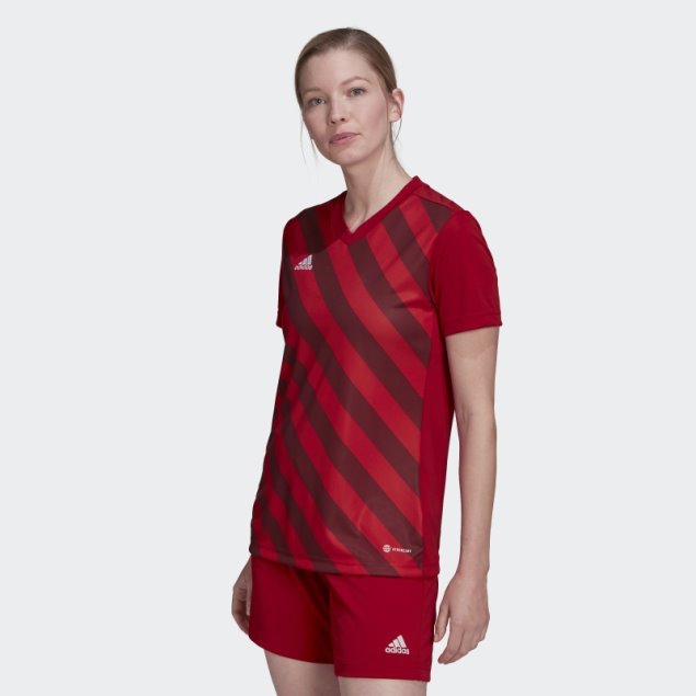 Camiseta Adidas Roja Entrada 22