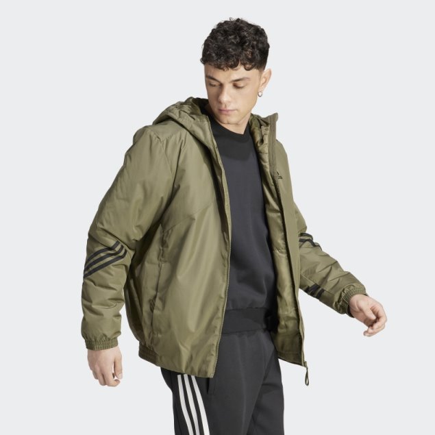 Chaqueta Con Capucha Back To Sport Adidas Verde Oliva
