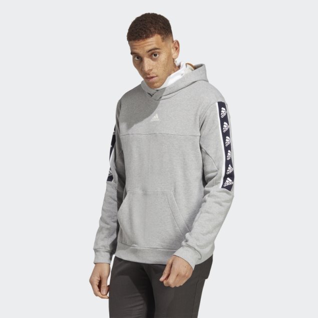 Sudadera Brandlove Gris Medio Adidas