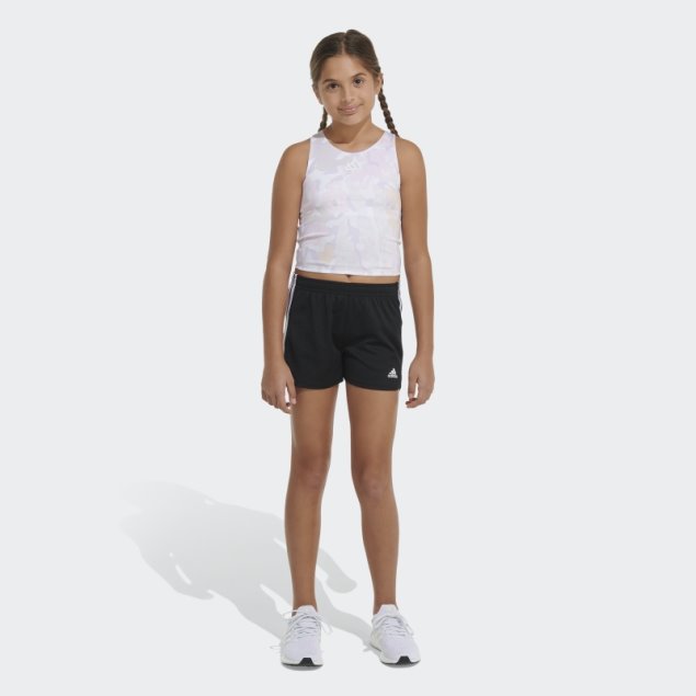 Sujetador Sin Mangas Aop Adidas Blanco