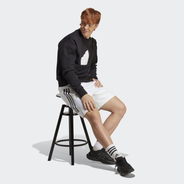 Sudadera Adidas Future Icons Logo Of Sport Crew Negra