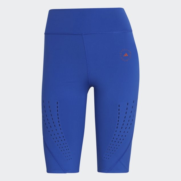 Mallas De Ciclismo De Entrenamiento Truepurpose Adidas By Stella Mccartney Azul Negrita Caliente