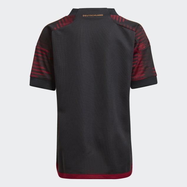 Camiseta Alemania 22 Segunda Equipacion Negro Adidas
