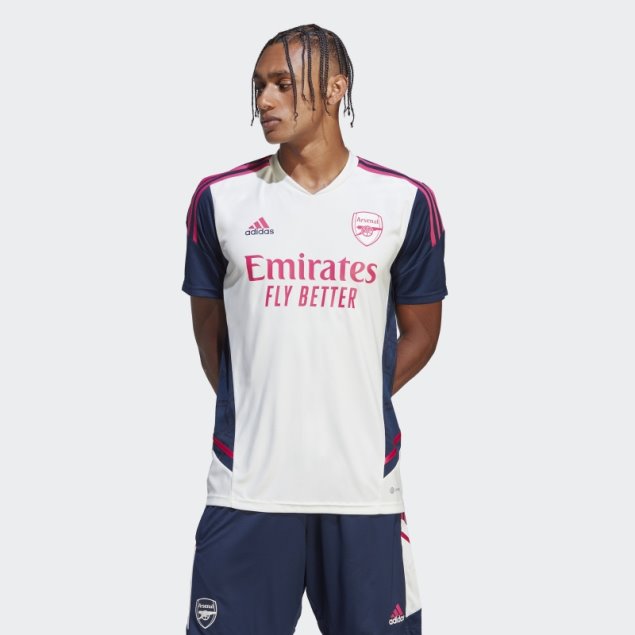Camiseta De Entrenamiento Adidas Arsenal Condivo 22 Blanca