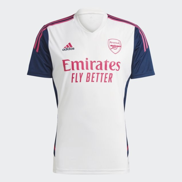 Adidas Camiseta Blanca De Entrenamiento Arsenal Condivo 22