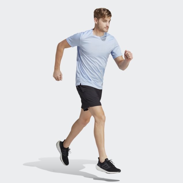 Camiseta Adidas Run It Azul