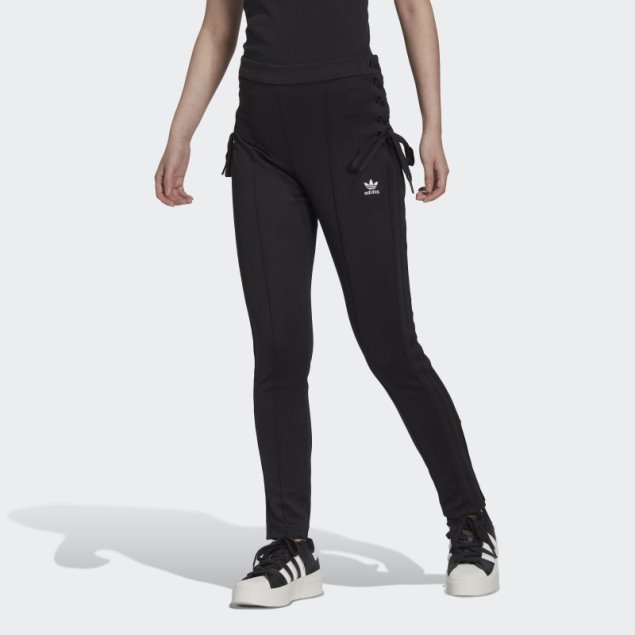Adidas Pantalon Slim Con Cordones Siempre Original Negro