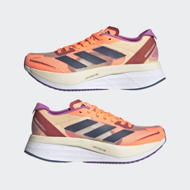 Zapatillas Adidas Boston 11 Adizero Naranja