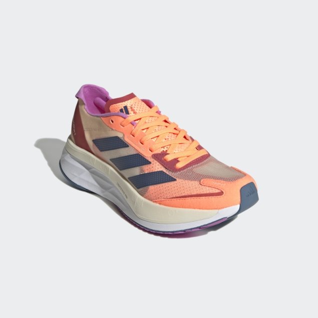Adidas Adizero Boston 11 Zapatos Para Correr Rayo Naranja