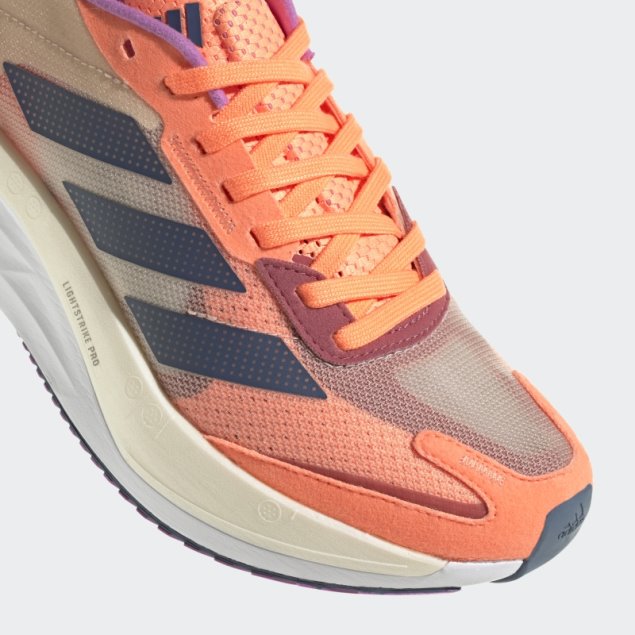 Adidas Adizero Boston 11 Zapatos Para Correr Rayo Naranja