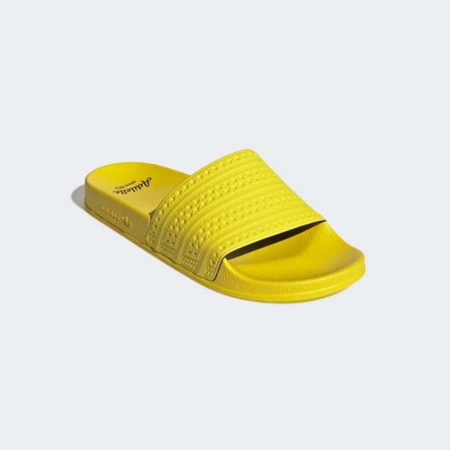 Chanclas Adidas Adilette Amarillo/negro