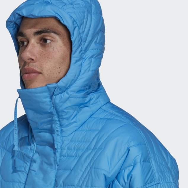 Adidas Terrex Free Excursionista Hecho Para Ser Rehecho Padded Anorak Azul