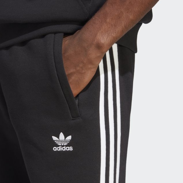 Negro Joggers Adidas Adicolor Classics Con 3 Rayas