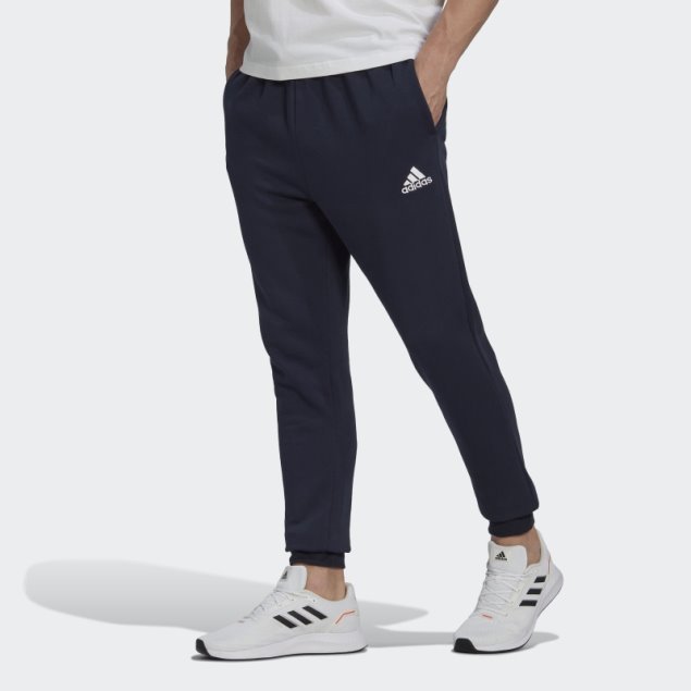 Joggers De Forro Polar Essentials Regular Tapered Tinta De Adidas