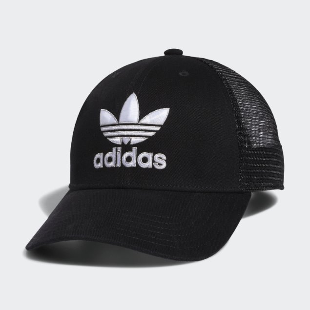 Gorra Trucker Estructurada Adidas Negra