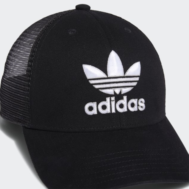 Gorra Trucker Estructurada Adidas Negra