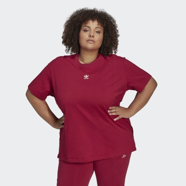 Camiseta Adidas (tallas Grandes) Burdeos