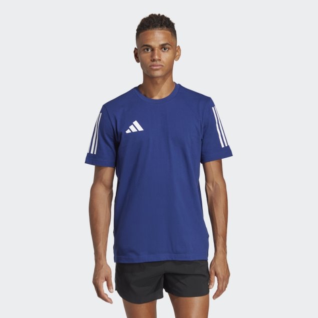 Camiseta Con Gráfico De Calificación De Tecnología Azul Victoria Adidas