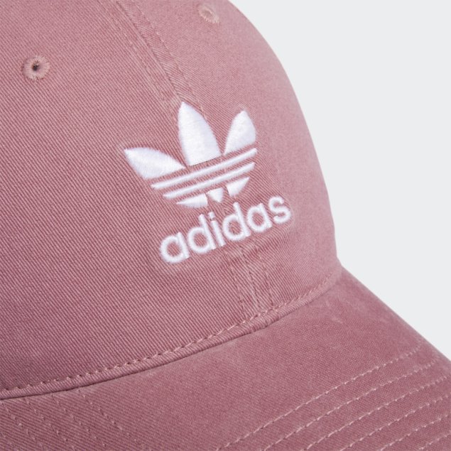Adidas Gorra Holgada Con Tira Trasera Rosa