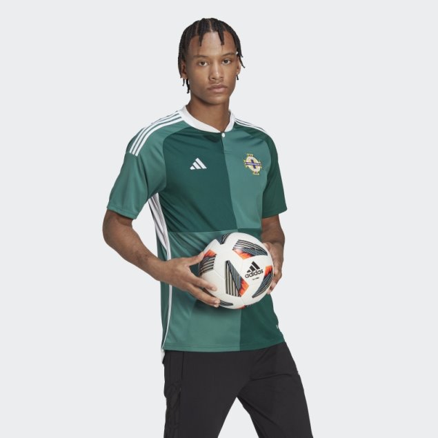 Camiseta De La 1ª Equipación De Irlanda Del Norte 22 Adidas Tech Forest