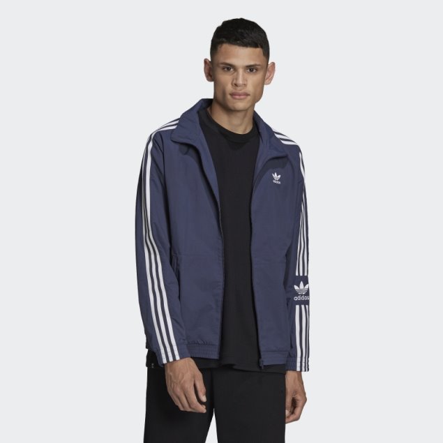 Sudadera Azul Marino Adicolor Classics Lock-up Trefoil Adidas