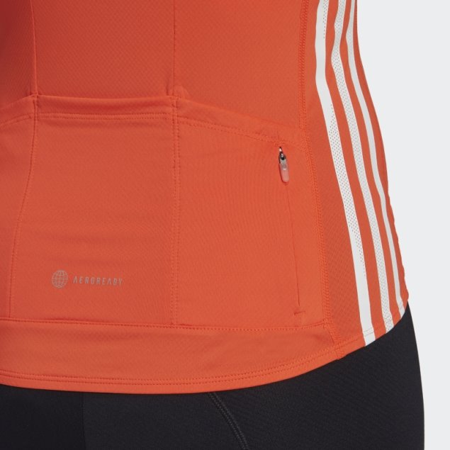 Adidas Naranja La Camiseta De Ciclismo De Manga Corta
