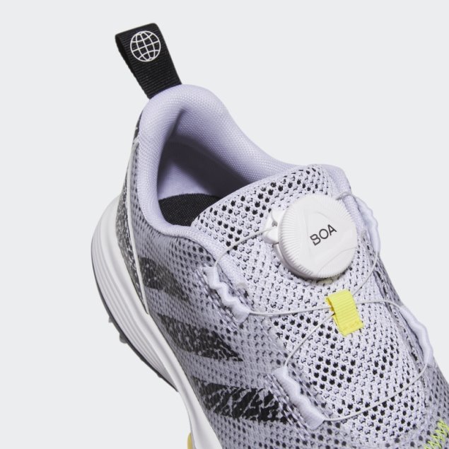 Blanco Adidas Júnior Codechaos 22 Boa Zapatos De Golf