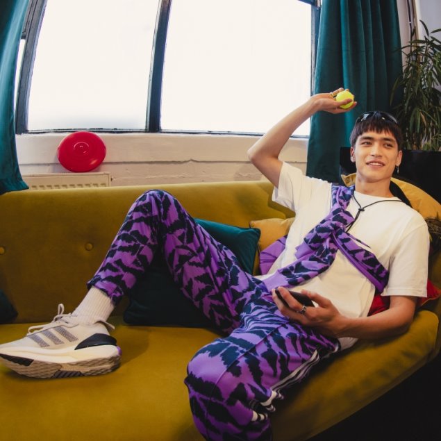 Joggers Violeta Tiro Suit-up Adidas