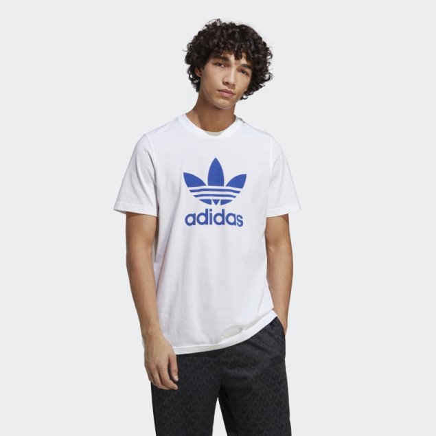 Adidas Camiseta Adicolor Classics Trefoil Blanca
