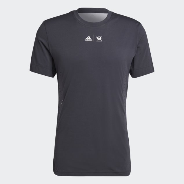 Camiseta Gráfica Carbon Tennis New York Adidas