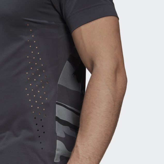 Camiseta Gráfica Carbon Tennis New York Adidas